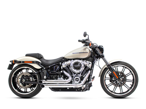 Freedom FPE HD00739 Chrome Declaration Turn-Out Exhaust m8 Softail