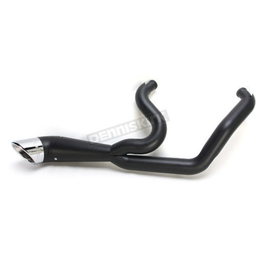 FREEDOM Performance HD00850 2:1 Turnout Sidedump Black w Chrome Tip m8 fl touring 17-23

road street electra glides