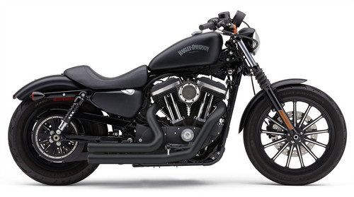COBRA 6705B Speedster Short 909 BLACK  EXHAUST SYSTEM SPORTSTER 14-19