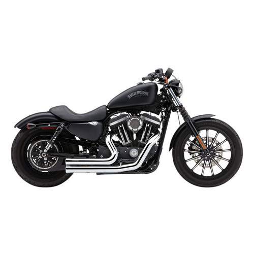 COBRA 6705 Speedster Short 909 CHROME EXHAUST SYSTEM SPORTSTER 14-19