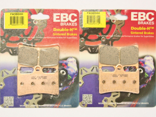 Ebc Fa380Hh Front 2 Sets Brake Pads Hh Sintered