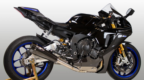 M4 YA9964 X-MODEL CARBON 3/4 CAT DELETE EXHAUST R1 R1M 15-20