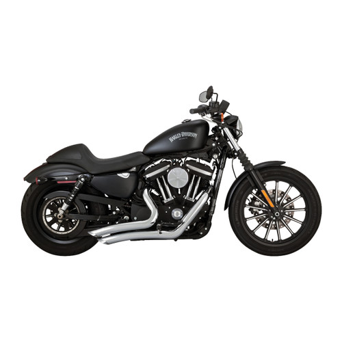 Vance & Hines 26367 Chrome Big Radius Exhaust System 14-22 Sportster