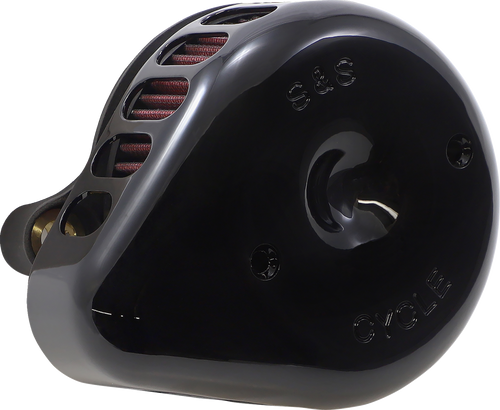 S&S CYCLE 170-0436C Mini Teardrop Stealth Air Cleaner Kit - Gloss Black