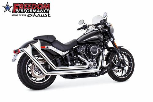 FREEDOM PERFORMANCE HD00765 BLACK UPSWEEP SHARKTAIL Exhaust System