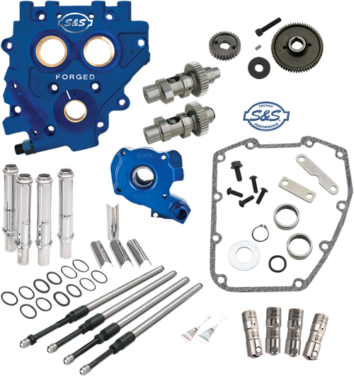 S&S CYCLE 310-0815 Gear Drive Cam Chest Kit - 551GE Easy Start Cams Twin Cam