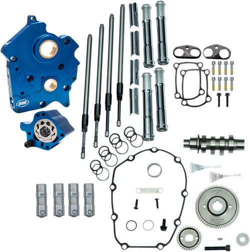 S&S 310-1005A 465 465G Gear Drive Cam Chest Kit Oil Cooled M8