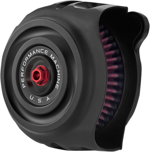 PERFORMANCE MACHINE Black Ops HP VINTAGE AIR Cleaner Kit 0206-2142-SMB 17-23 M8