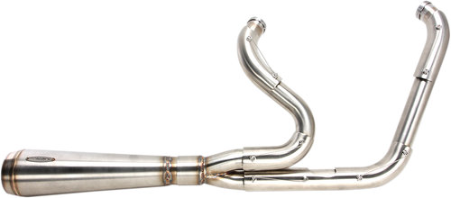 TRASK TM-5020 2:1 ASSUALT RAW STAINLESS FULL EXHAUST DYNA 12-17