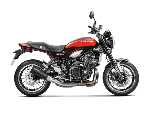 AKRAPOVIC S-K9SO5-HBAVTBL BLACK TITANIUM SLIP-ON EXHAUST Z900RS / Cafe 18-21