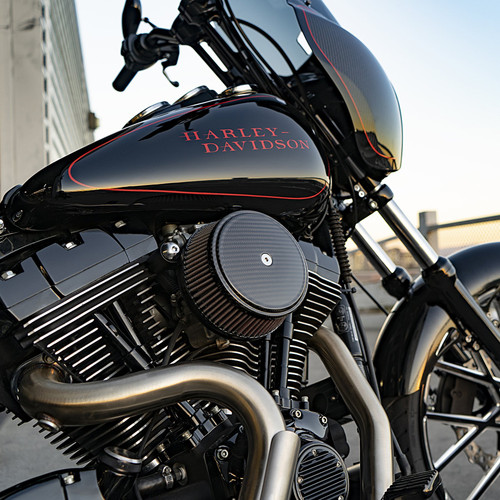 ARLEN NESS 18-394 CARBON FIBER BIG SUCKER BLACK AIR INTAKE FILTER M8 17-21