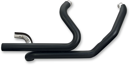 S&S CYCLE 550-0142A Power Tune® Dual Headers - Black Ceramic