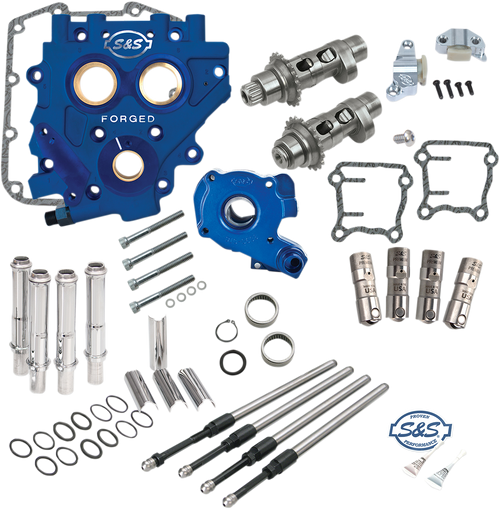 S&S 330-0546 585 585C Easy Start Chain Drive Cam Chest Kit 07-16