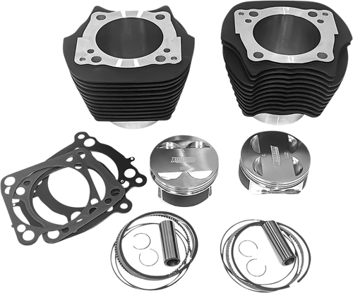 REVOLUTION PERFORMANCE RP201-603W BLACK 124” KIT m8 17-24