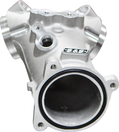 S&S CYCLE 160-0241A 55 mm Performance Intake Manifold - M8 55 mm Silver