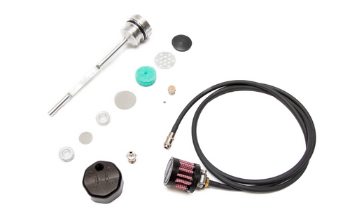 FEULING 3088 Black Vented Billet Oil Dip stick Harley M8 FL Touring Road Street Electra Glide