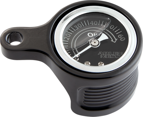 ARLEN NESS 610-101 Black oil pressure gauge kit HARLEY M8 17-25