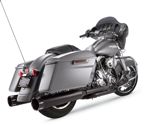 S&S CYCLE 550-0670 4-1/2" MK45 Performance Mufflers — Tracer - Black Tracer