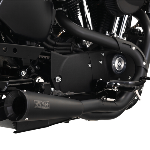VANCE 47627 MATTE BLACK STAINLESS 2-INTO-1 UPSWEEP 04-13 SPORTSTER