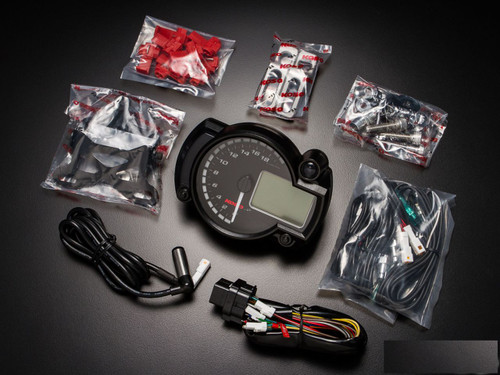KOSO BA015B25 RX-2N GP STYLE SPEEDOMETER GAUGE RX2N TACH 20000 RPM