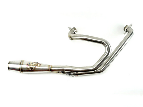 Sawicki Speed 930-01363 brushed shorty exhaust w cannon end cap scout 15-23 rogue bobber sixty 60 69