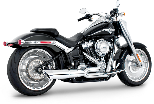 FREEDOM HD00036 CHROME 2:1 UNION EXHAUST SYSTEM SOFTAIL 86-17