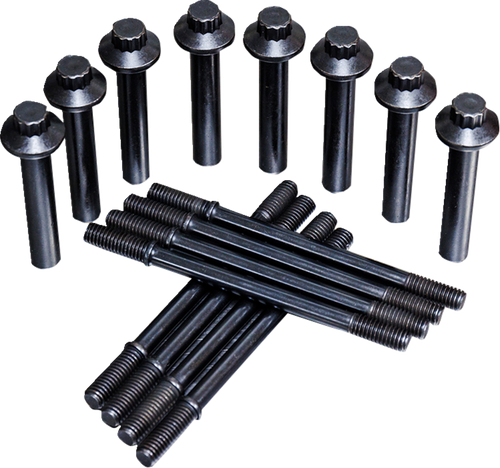 S&S CYCLE 900-1176 Cylinder Stud & Head Bolt Kit - '17-'23 M8 Models