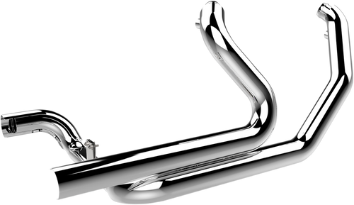 KHROME WERKS 200670 Chrome Aggressor 2-into-2 Crossover Headers 09-16 FL Touring tc