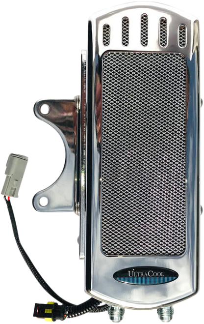 Ultracool Smt8-1C Chrome  Oil Cooler Kit  M8 Touring Fl 17-25 Road Street Glide