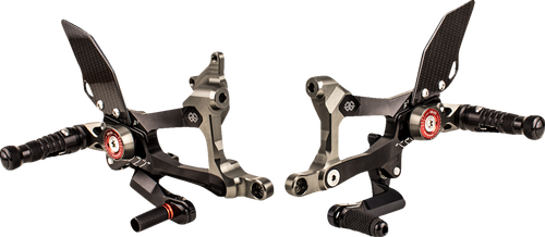Gilles Tooling MUE2-D02-B MUE2 rearset kit Ducati Streetfighter V4 / V4S