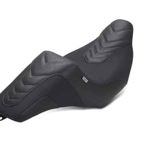 Mustang 76322GM Kodlin Squareback seat FL Bagger Touring  road street Ultra glide 08-24
