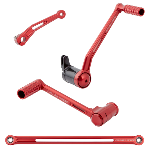 Arlen Ness 420-135 control kit solo speedliner red 2008-UP FLT Touring