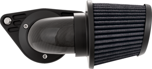 Vance & HInes 40053 Carbon / Black V02 Falcon Air Cleaner 99-17 twin Cam TC Harley