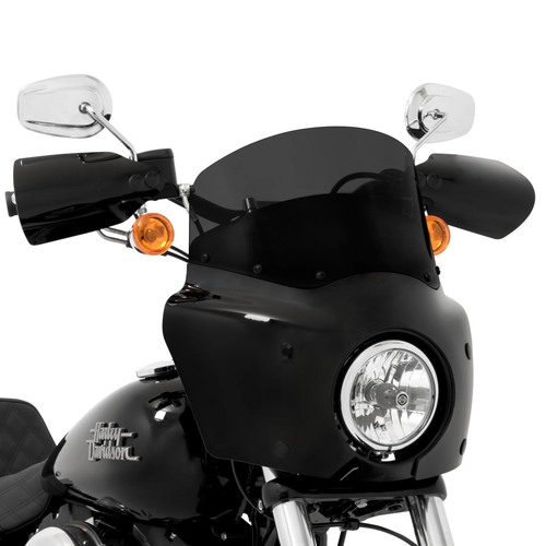 Memphis MEP86610 9" Dark Black Smoke Road Warrior Windshield
