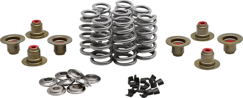 Kibblewhite 20-24350 Beehive Spring Kit 0.640" Lift Titanium M8 & CVO