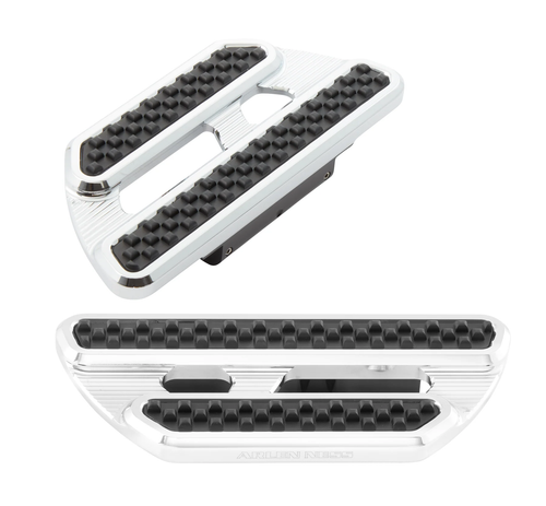 Arlen Ness 410-027 METHOD Passenger Floorboards Chrome