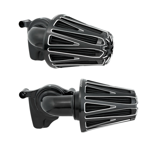 Arlen Ness 600-083 Crossfire Monster Sucker? Air Cleaner, Contrast