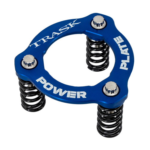 Trask TM-2012BL Blue Clutch Power Plate & Spring KIt M8 & Big Twin Harley