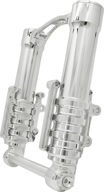Arlen Ness 120-011 Chrome METHOD NO FLEX Fork Legs Axial 14-24 Fl Touring