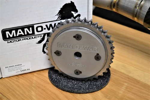 DarkHorse DH-MMS-A34 Man-O-War Compensator Sprocket kit 34T M8 Harley