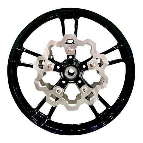 Lyndall Racing 3-230-2 Stainless 11.8" Enforcer Brake Rotor W Gas Slots FL 15-24