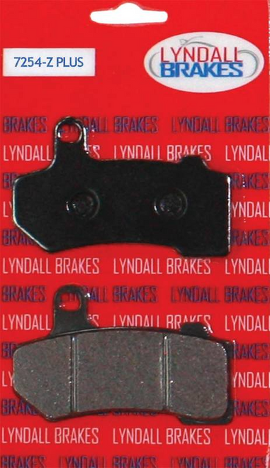 Lyndall Racing 2 sets 7254-Z+ Z-Plus Brake pads  FL 15-24