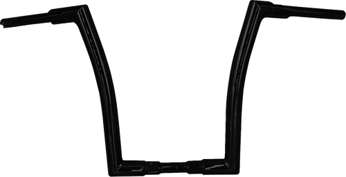 Fat Baggers 648016-B 16" Black 1/2" Flat Top EZ Install Handlebar 24 23 Road Glide