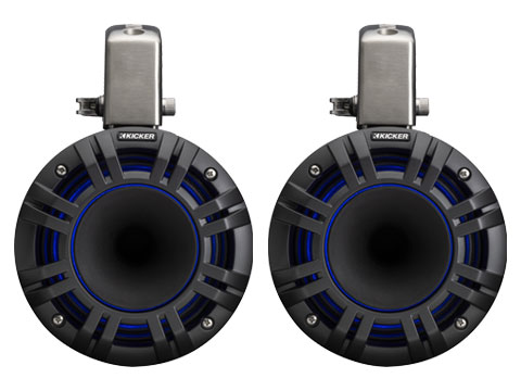 Kicker 51KMTCXL65 6.5" pair Tower Speaker KMXL Horn-Loaded Speakers