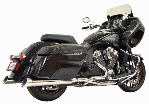 Bassani 8H16S Chrome True Duals for Indian Challenger
