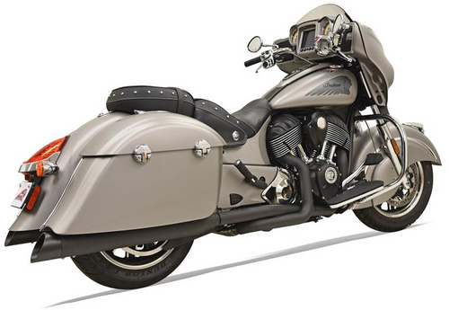 Bassani 4" Black True Duals Full Exhaust Indian Chieftan Road Master
 8C16BSB
8C16BSB