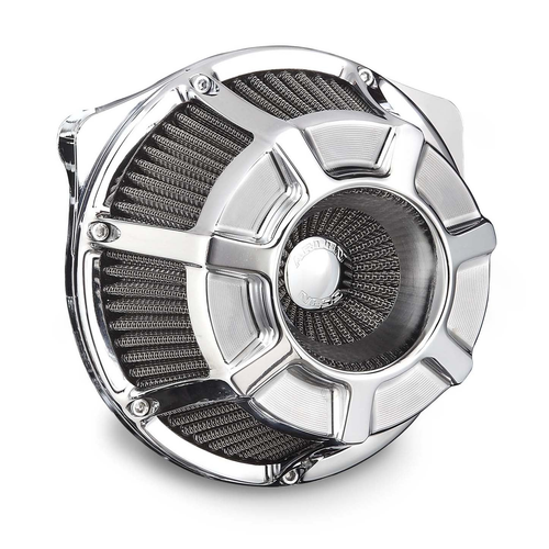 Arlen Ness 18-918 Beveled? Inverted Series Air Cleaner, Chrome 17-2023 M8 Models