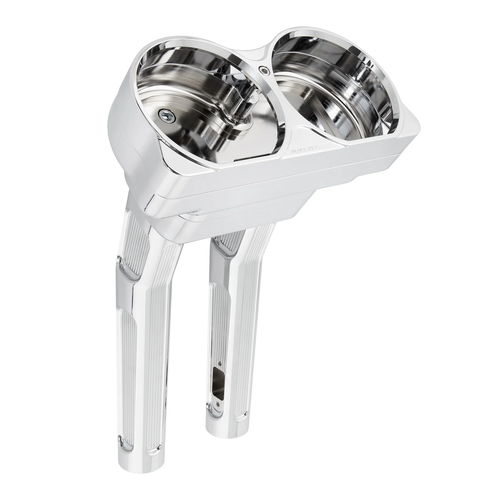 Arlen Ness 520-033 Method? Bagger Kickback Risers, Chrome