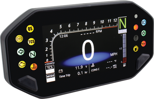 KOSO NORTH AMERICA BA081040 RX-4 Multifunction Speedometer/Tachometer - RX-4 Suzuki Hayabusa