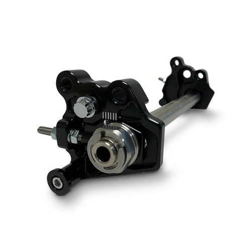 Hawg Halters HHI AXADJ-A01-AS Black Axle adjuster Shock relocator kit FL 08-23